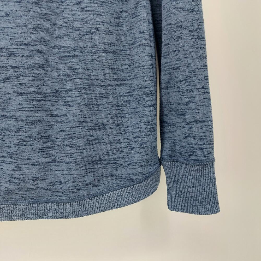 Athleta Blue Sweater Cowl Neck Pullover Knit Athletic Sz XS - Picture 6 of 14